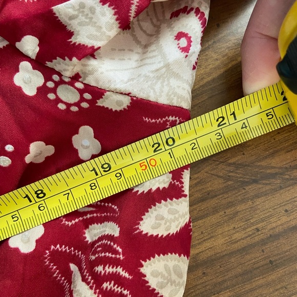 MASALA Burgundy Floral Bohemian Butterfly Sleeve Dress NWT Sz XL - Picture 13 of 13